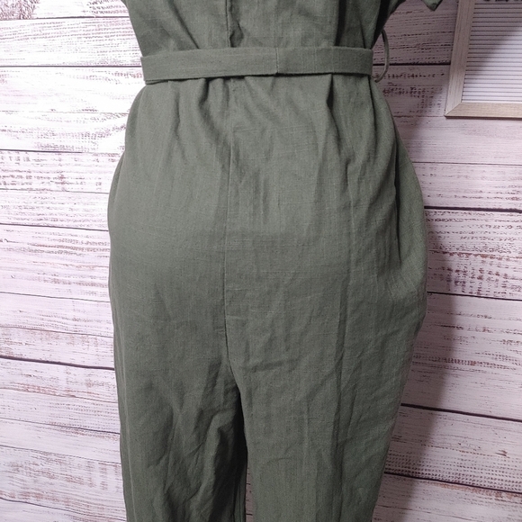 🆕 Lost + Wander linen jumpsuit - Picture 7 of 15